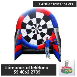 Inflables tiro a gol mundialista | inflables kavic naucalpan