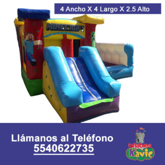 Juego inflable minecraft | cdmx | Kavic