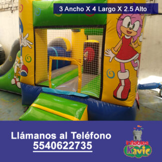 juego inflable sonic | cdmx | Kavic