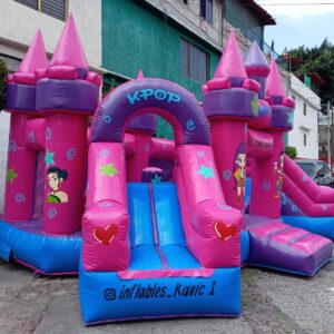 Castillo Inflable de Guerreras KPop